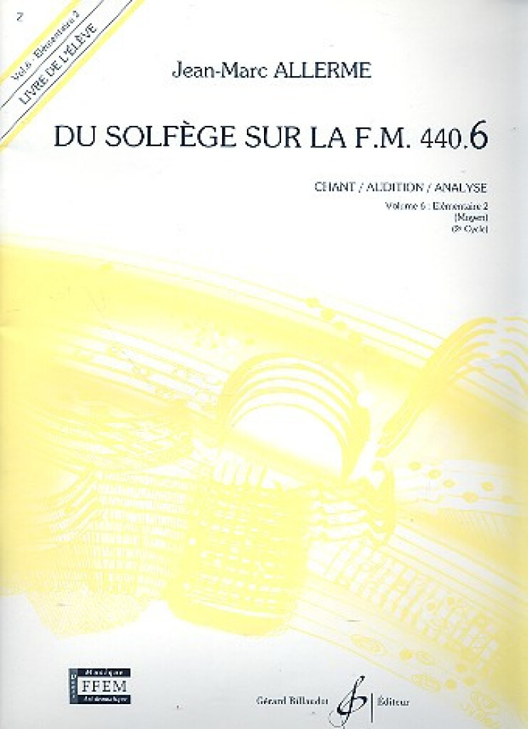 Du solfege sur la F.M. 440.6 - Chant/Audition/Ana.